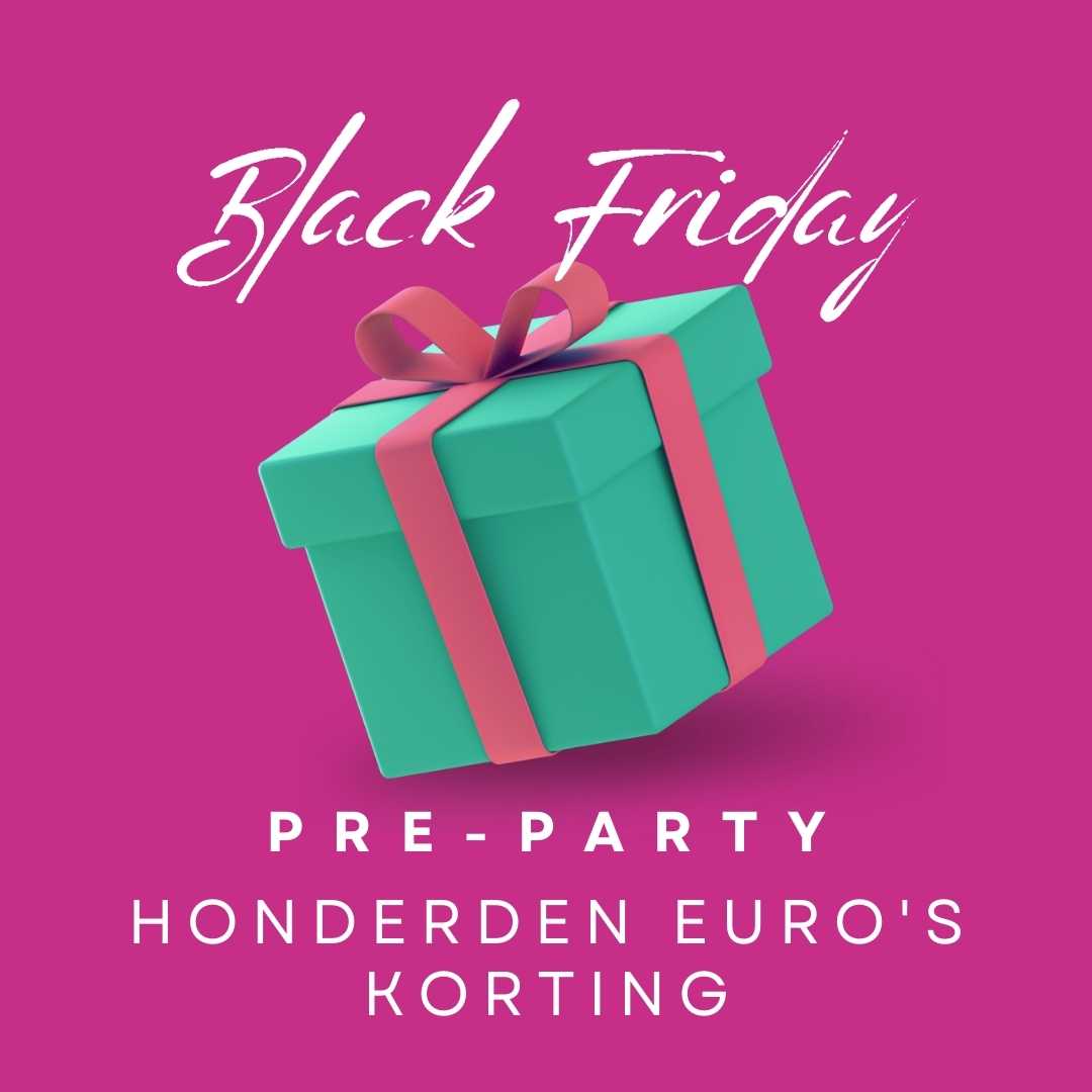 30-dagen Black Friday PRE-PARTY