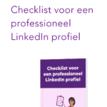 LinkedIn checklist