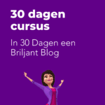 In 30 Dagen een Briljant Blog