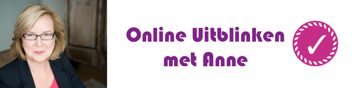 Online Uitblinken met - Anne Raaymakers