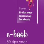 50 tips voor content op Facebook